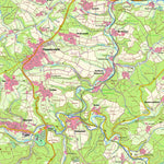 Landesamt für Vermessung und Geobasisinformationen Rheinland-Pfalz Niederwambach (1:25,000) digital map