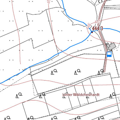 Landesamt für Vermessung und Geobasisinformationen Rheinland-Pfalz Oberlauch (1:5,000) digital map
