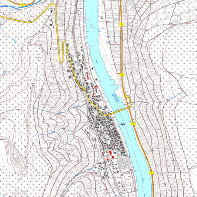 Landesamt für Vermessung und Geobasisinformationen Rheinland-Pfalz Pünderich 2 (1:5,000) digital map