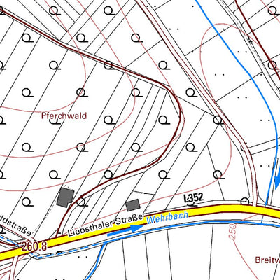 Landesamt für Vermessung und Geobasisinformationen Rheinland-Pfalz Quirnbach/Pfalz 1 (1:5,000) digital map