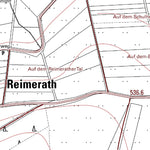 Landesamt für Vermessung und Geobasisinformationen Rheinland-Pfalz Reimerath (1:5,000) digital map
