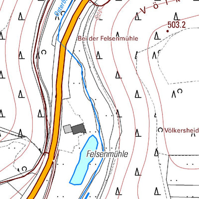 Landesamt für Vermessung und Geobasisinformationen Rheinland-Pfalz Reinsfeld 4 (1:5,000) digital map