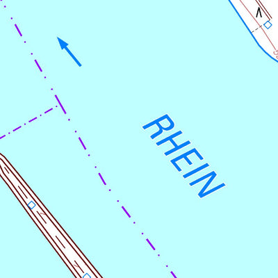 Landesamt für Vermessung und Geobasisinformationen Rheinland-Pfalz Rheinbrohl 3 (1:5,000) digital map