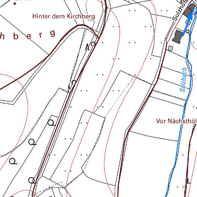 Landesamt für Vermessung und Geobasisinformationen Rheinland-Pfalz Schiersfeld (1:5,000) digital map
