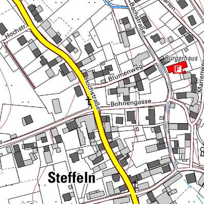 Landesamt für Vermessung und Geobasisinformationen Rheinland-Pfalz Steffeln 1 (1:5,000) digital map