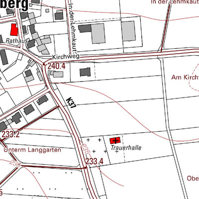 Landesamt für Vermessung und Geobasisinformationen Rheinland-Pfalz Steinsberg (1:5,000) digital map