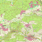 Landesamt für Vermessung und Geobasisinformationen Rheinland-Pfalz Wallhausen (1:25,000) digital map