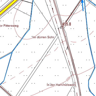 Landesamt für Vermessung und Geobasisinformationen Rheinland-Pfalz Walsdorf 1 (1:5,000) digital map
