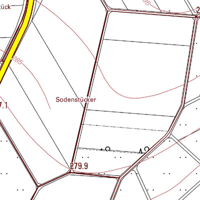 Landesamt für Vermessung und Geobasisinformationen Rheinland-Pfalz Wasenbach (1:5,000) digital map