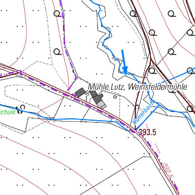 Landesamt für Vermessung und Geobasisinformationen Rheinland-Pfalz Watzerath (1:5,000) digital map