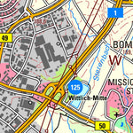 Landesamt für Vermessung und Geobasisinformationen Rheinland-Pfalz Wittlich (1:50,000) digital map