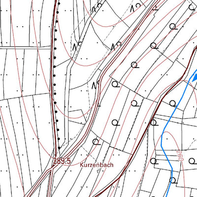 Landesamt für Vermessung und Geobasisinformationen Rheinland-Pfalz Wolfstein 1 (1:5,000) digital map