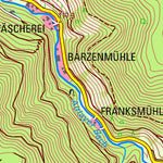 Landesamt für Vermessung und Geobasisinformationen Rheinland-Pfalz Zell (Mosel) (1:25,000) digital map