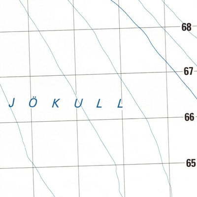 Landmælingar Íslands Dyngjujökull (2001-620) digital map