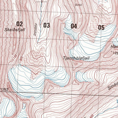 Landmælingar Íslands Svarfaðardalur (2001-609) digital map