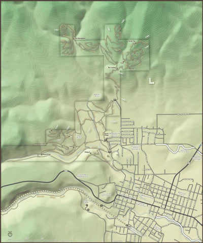 Sanson Ranch Map Susanville Ranch Park Trail Map by Lassen Co | Avenza Maps