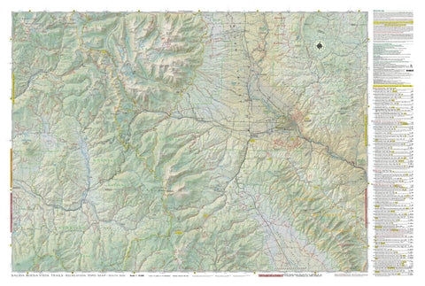 Latitude 40° maps GEOpdf Salida BV-5TH ed-South-red bundle exclusive