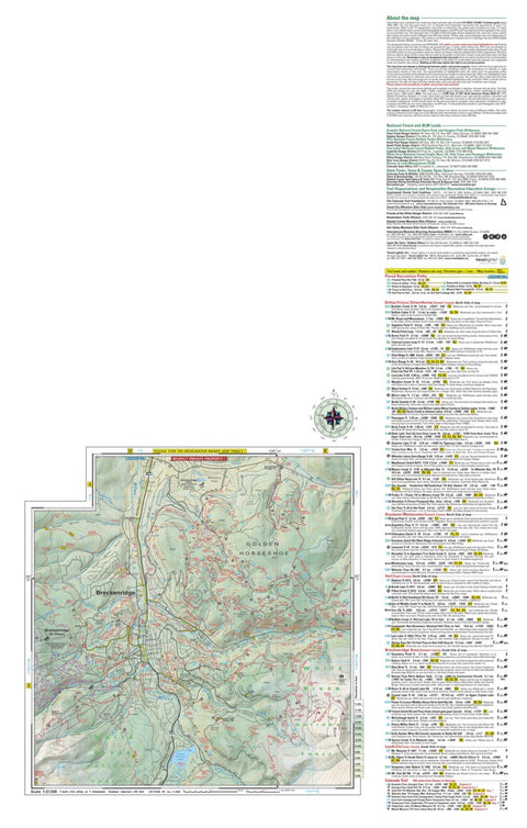 Latitude 40° maps GeoPDF Summit Co-7th ed-Breck inset-lw-nh bundle exclusive