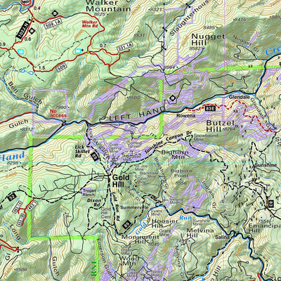 Latitude 40° maps Latitude 40° Maps-Boulder County Trails Map-4th ed bundle exclusive