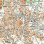 Litografia Artistica Cartografica Mount Etna – Outdoor Activities digital map