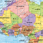 Litografia Artistica Cartografica The World - Political digital map