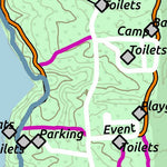 Long Island Greenbelt Trail Conference Blydenburgh County Park Trail Map digital map