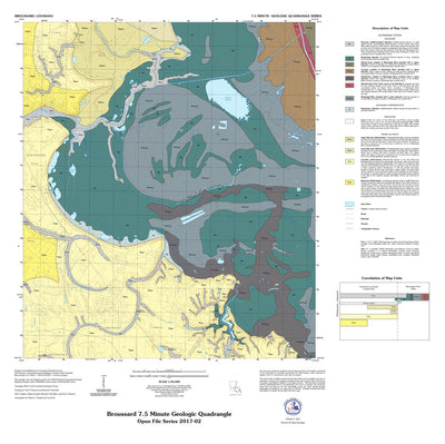 Louisiana Geological Survey (LSU) Broussard, La 24k Surface Geology digital map