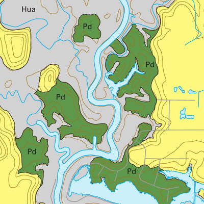 Louisiana Geological Survey (LSU) Buhler La 24k surface geology digital map