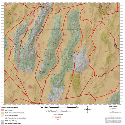 Map the Xperience Nevada Hunt Unit 162 - Hunt Nevada digital map