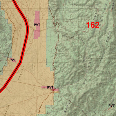 Map the Xperience Nevada Hunt Unit 162 - Hunt Nevada digital map