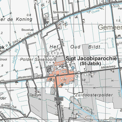 Mapfactory 05O-Franeker digital map