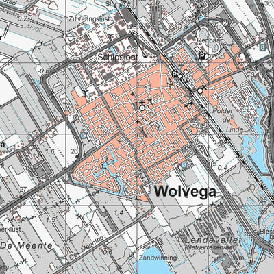 Mapfactory 16W-Wolvega digital map
