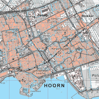 Mapfactory 19O-Hoorn-Enkhuizen digital map