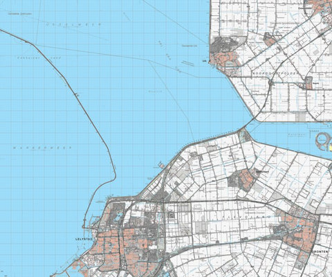 Mapfactory 20-Lelystad digital map