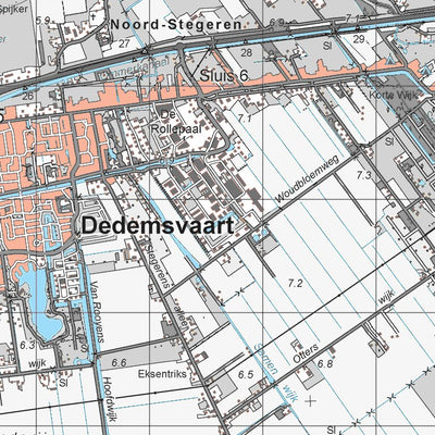 Mapfactory 22W-Dedemsvaart digital map