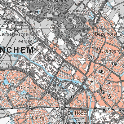 Mapfactory 40O-Doetinchem digital map