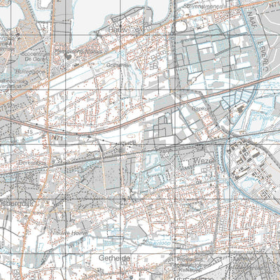 Mapfactory 57W-Bergeijk digital map