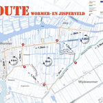 Mapfactory Wandelroute-Wormerland digital map