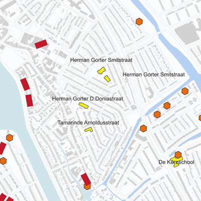 Mapfactory Zaanse-bedrijven digital map