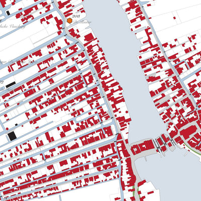 Mapfactory Zaanstad aan Zee digital map