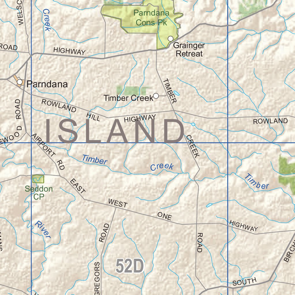 Kangaroo Island Regional Map by Mapland - Department for Environment ...