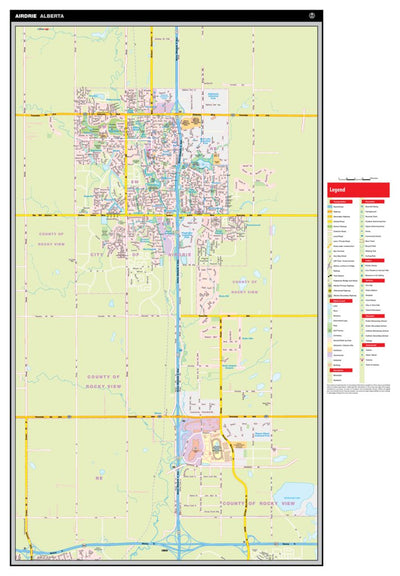 Mapmobility Corp. Airdrie, AB digital map