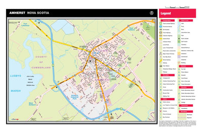 Mapmobility Corp. Amherst, NS digital map