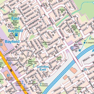 Mapmobility Corp. Barrie, ON digital map