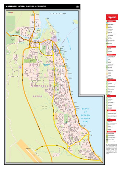 Mapmobility Corp. Campbell River, BC digital map