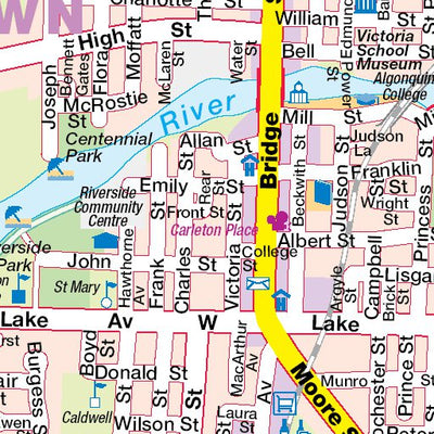 Mapmobility Corp. Carleton Place, ON digital map