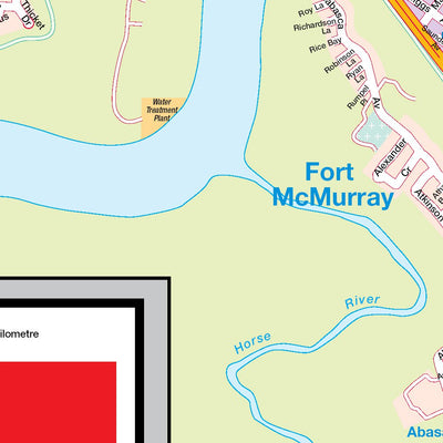 Mapmobility Corp. Fort McMurray, AB digital map