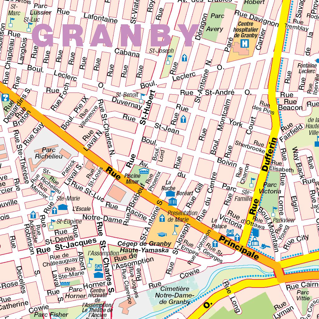 Granby QC Map By Mapmobility Corp Avenza Maps   Mapmobility Corp Granby Qc Digital Map 35487442043036 