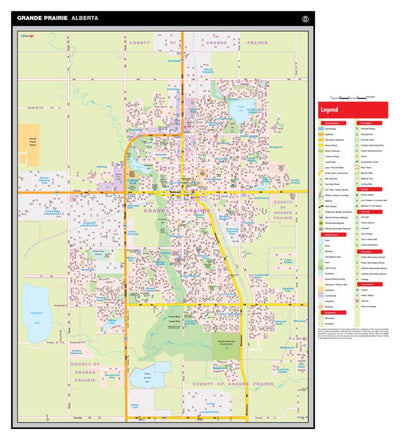 Mapmobility Corp. Grande Prairie, AB digital map