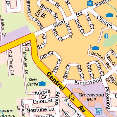Mapmobility Corp. Greenwood and Kingston, NS digital map
